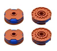 Lot de 4 bobines de fil de rechange pour débroussailleuse