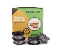 Lot de 4 bobines de fil de rechange pour débroussailleuse Bosch de 1,6 mm de diamètre, compatible avec Bosch Trimmer ART 23 SL 26 SL EasyGrassCut 23 4,9 m