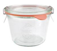 Weck 10583 pot Cylindre Verre Transparent
