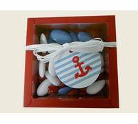 lot de 4 Boîte à dragées Petit bateau NINA PM