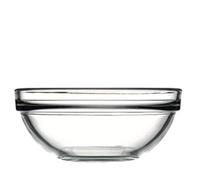 Lot de 4 boîtes à déjeuner rondes avec couvercle - Blanc - 1,7 l - 21 x 9 x 21 cm