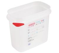 Lot de 4 Boîtes alimentaires 1,5 L - GN 1/9 Araven