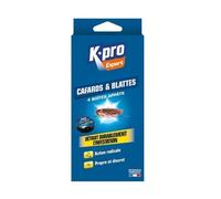 Lot de 4 boîtes appâts anti-Cafards et blattes