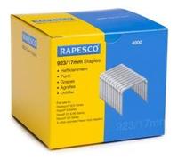 Rapesco Lot De 4 Boites De 1000 Agrafes Galvanisées 923/17mm Type 23