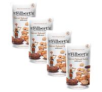 Lot de 4 boîtes de 110 g de noix torréfiées, bois de pomme, cacahuètes, amandes, noix de cajou, nourriture naturelle