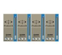 Parker Quink Ink Cartouches Bleues Lavable x 20 (4x5)