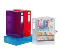 Lot de 4 boites de classement et archivage grande capacité Viquel Multicolore Multicolore G
