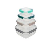 5five - lot de 4 boîtes kliccaré en plastique