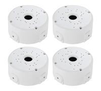 Lot De 4 Boîtes de Jonction pour Caméra, Boîte de Jonction Caméra, Boîte de Jonction Universelle pour, Boîte de Montage pour Appareil Photo, Boîte de Montage de Caméra De Sécurité Montage De
