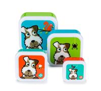 Lot de 4 boites gigognes scruff multi-coloured TU