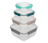5five - lot de 4 boîtes kliccaré en plastique