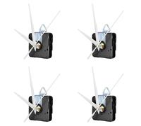 Lot de 4 boîtiers silencieux pour horloge de bureau - Mécanisme de haute précision - Sans bruit - Moteur précis