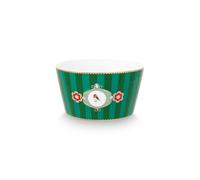 Lot de 4 Bols Love Birds Medaillon Stripes Emeraude/Vert - 15cm Pip Studio
