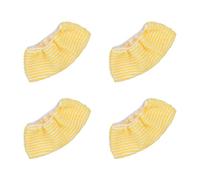Lot de 4 Bonnette de Rechange en Microfibre Compatible avec Karcher Easyfix SC 1, SC 2, SC 3, SC 4, SC 5 Nettoyeurs Vapeur