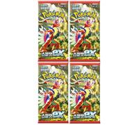 Lot de 4 boosters BB-Toy-Trades Toploader et 4 Pokémon Scarlet ex Booster Packs SV1S, coréen/coréen
