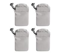 Lot de 4 bottes anti-rayures pour chat, réglables, respirantes, imperméables, pour le bain, le toilettage, la coupe des ongles et le toilettage des animaux domestiques en intérieur