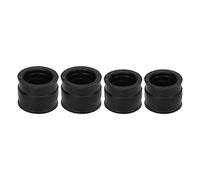 Lot de 4 bottes de collecteur d'admission de carburateur, adaptateur collecteur d'admission carburateur en caoutchouc 35 mm à 37 mm de remplacement pour CB650 RC03 1979-1982