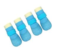 Lot de 4 Bottes de Pluie Respirantes et imperméables pour Chien Chaussures antidérapantes pour Une Marche Confortable en Plein air et la sécurité des Pattes Botte Respirante pour Chien