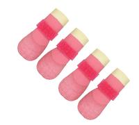 Lot de 4 Bottes imperméables et antidérapantes pour Chien Chaussures de Pluie pour Les Aventures en Plein air Respirantes et faciles à Porter Botte imperméable pour Chien