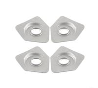 Lot de 4 bouchons de cric de levage A2019970086 pour Mercedes-Benz W201 (190E/190D) - Plaque de soudage de remplacement direct en métal pour support de cric