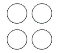 Lot de 4 bouchons de rechange en silicone anti-fuite pour bouteilles d'eau de 1,2 l - Passe au lave-vaisselle