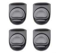 Lot de 4 bouchons de rechange pour bouteille d'eau Owala en acier inoxydable de 580,6 g/680,4 g/947,2 g/1234 g et 708,7 g pour bouteille en plastique Tritan, couvercle supérieur en silicone anti-fuite