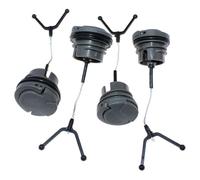 Lot de 4 bouchons de réservoir pour Husqvarna 555,556,565,562XP,562XPG,562XP Mark II,562XPG Mark II,572XP,572XPG, 592XP,592XPG,T536LIXP,T540IXP, K760,K770,5333 6LIP4, Tronçonneuse 536LIP5, T540XP