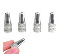 Lot de 4 bouchons de valve de pneu de vélo colorés - Capuchons de valve intérieurs robustes - Capuchons de valve français pour VTT, vélo de route et vélo