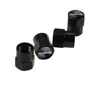 Lot de 4 bouchons de valve de pneu de voiture en métal 3D pour BMW Performance X5 X1 E46 E90 E60 F10 F30 E39 E36 F20 E87 E92 ~5098