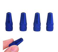 Lot de 4 Bouchons de Valve de vélo - Lot de 4 Bouchons de Valve de vélo Portables en Alliage d'aluminium - Style français - Capuchon de Valve de Pneu Multifonction pour Moxeupon