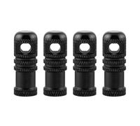 Lot de 4 bouchons de valves d'air pour vélo de montagne - Décorations pour vélo de route - Étanche