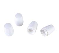 Lot de 4 bouchons de valves de rechange pour chauffage au sol - Commutateurs à volant - Pour radiateur