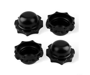 Lot de 4 bouchons de vidange de piscine P6575 noirs pour spa gonflable Coleman - Prévention des fuites - Accessoire de stockage d'hiver