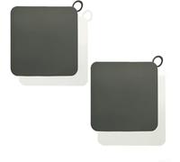 Lot de 4 bouchons d'évacuation en silicone anti-odeur pour salle de bain, cuisine, douche, bouchon de vidage 19 cm