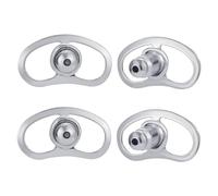 Lot de 4 bouchons d'oreille confortables pour les grands porteurs de boucles d'oreilles de rechange pour boucles d'oreilles
