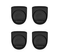Lot de 4 bouchons en silicone étanches pour bouteilles d'eau avec couvercle supérieur