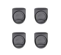 Lot de 4 bouchons en silicone étanches pour bouteilles d'eau avec couvercle supérieur