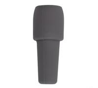 Lot de 4 bouchons hermétiques pour vin et boissons gazeuses avec construction en silicone flexible pour une performance d'étanchéité constante (gris)