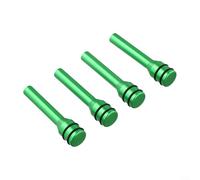 Lot de 4 boucles de verrouillage de porte en alliage d'aluminium pour voitures et véhicules tout-terrain - Outil facile - Installation légère - Mise à niveau intérieure automobile (vert)