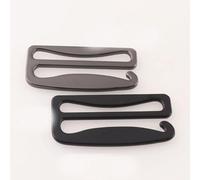 Lot de 4 Boucles en métal Bronze/Noir 38 mm/50 mm, Crochets en G, Curseur de Sangle en Alliage de Zinc, fermoirs en Sangle avec poignée en Cuir