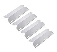 Lot de 4 boucliers thermiques en acier inoxydable compatibles avec 7200061 7200586A et plusieurs modèles de gril flambant et équilibre thermique