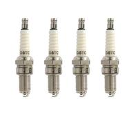 Lot De 4 Bougie D’Allumage D8TC, Filetage 10 Mm, Compatibles Machines Thermiques, Tronçonneuse, Pocket Bike, Tondeuse Mtd, Moteur 4-Temps Spark Plug D8tc 10 Mm