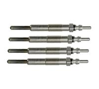 (Lot de 4) Bougie de préchauffage compatible avec SOLENZA CLIO 2 KANGOO SCENIC TRAFIC SAMURAI 1,9 D D55 D65 (Avec Type Moteur F8Q_620/622/632/662/784/786/790)
