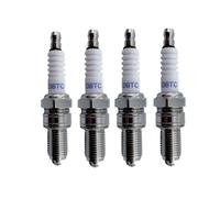 Lot de 4 Bougies d'allumage D8TC de Remplacement NGK 2120 D8EA for Moteurs à Essence 4 Temps 125cc, 150cc, 200cc et 250cc