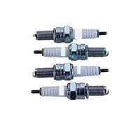 Lot de 4 bougies d'allumage NGK 6263 CR9E compatible avec moto BIMOTA GILERA KAWASAKI SUZUKI