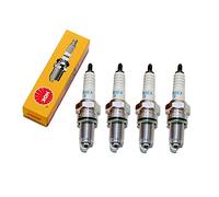Lot de 4 bougies d'allumage NGK DPR9EA-9 pour moto.