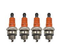 Lot de 4 Bougies d'allumage unipolaires L7TC 2 Temps for tronçonneuses BM6A, BMR6A, WS6E, WS7E, BPMR6A, WS7F, CJ7Y, W20MU, M6, M7, BPMR6A