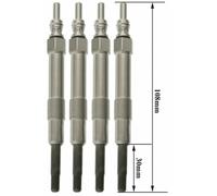 Lot De 4 Bougies De Préchauffage - Fiat Punto Camionnette\Berline Bicorps Trois Ou Cinq Portes (188_ 1.9 Jtd 02/2000>10/2009