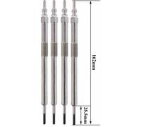 Lot De 4 Bougies De Préchauffage - Opel Movano B Autobus\Autocar (X62) 2.3 Cdti Fwd (Jv) À Part. 01/2013