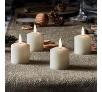 Lot de 4 Bougies Votives TruGlow® à LED